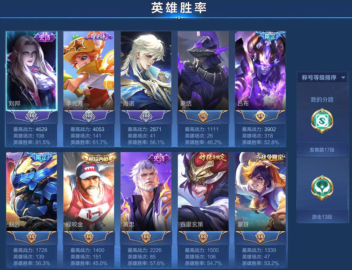 账号截图