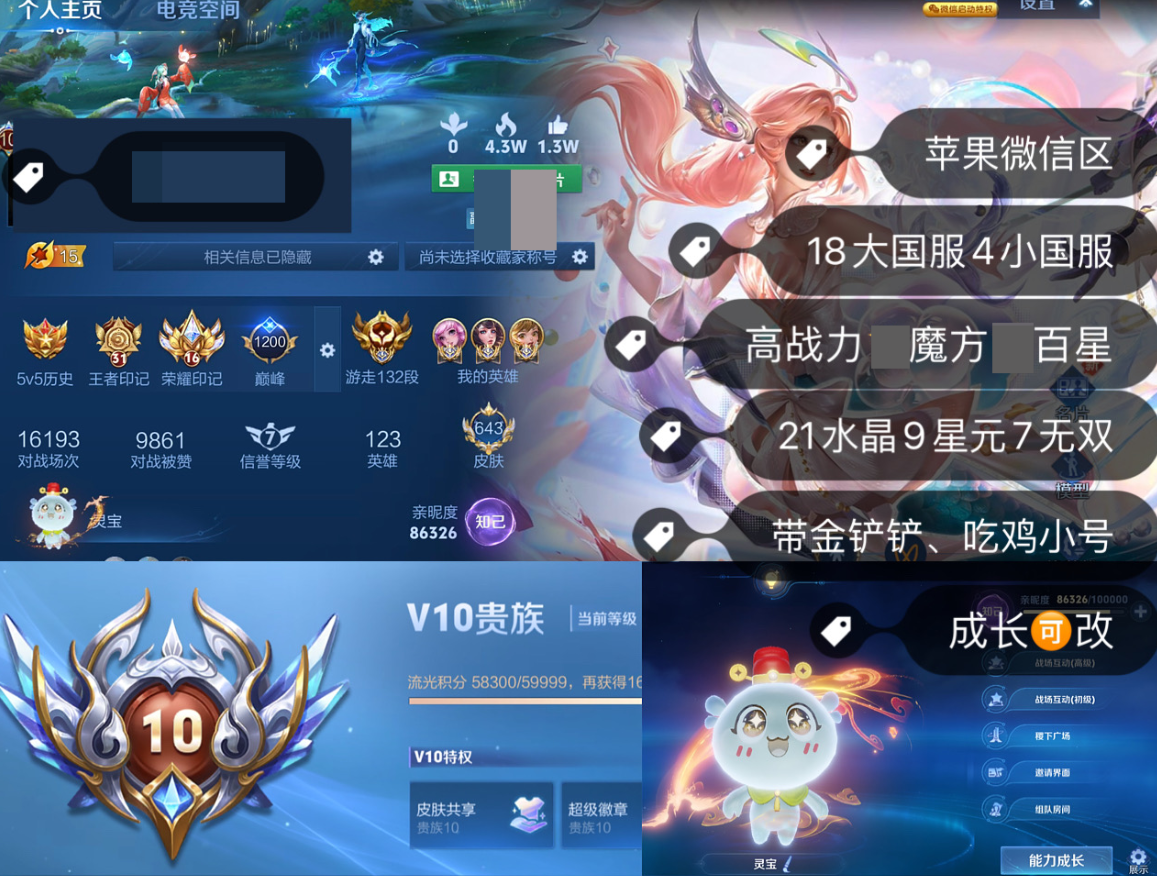 账号截图