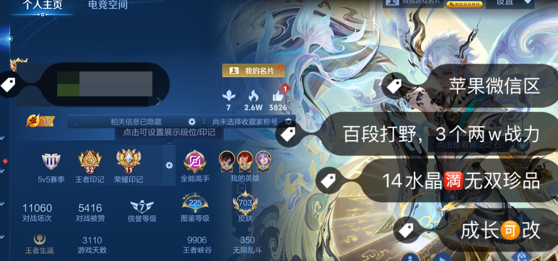 账号截图