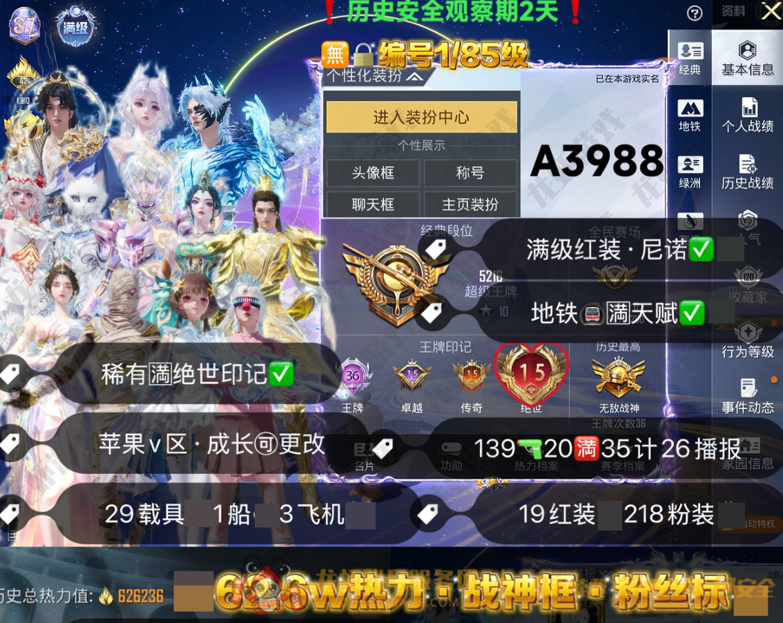 账号截图