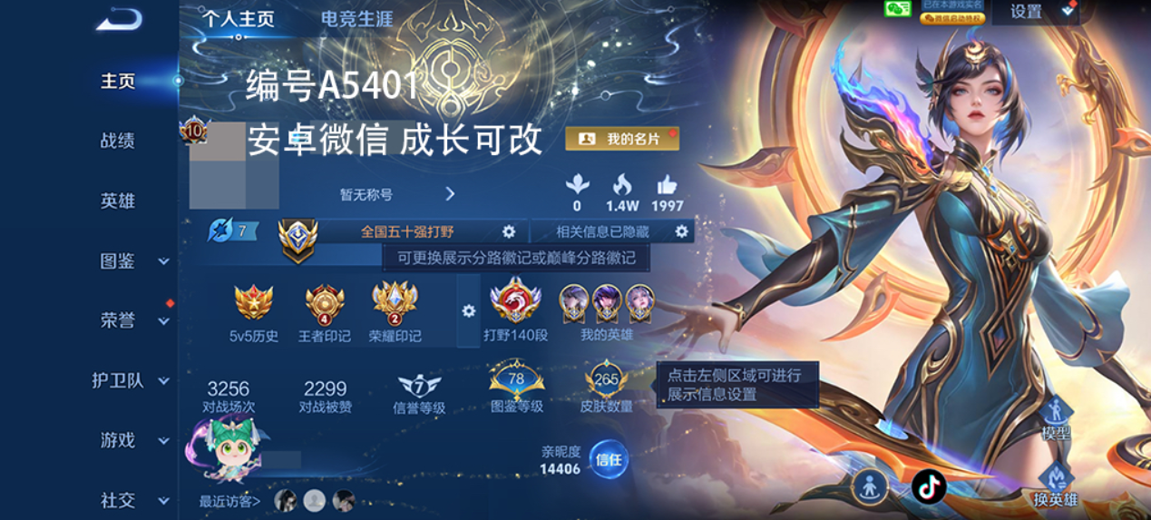 账号截图