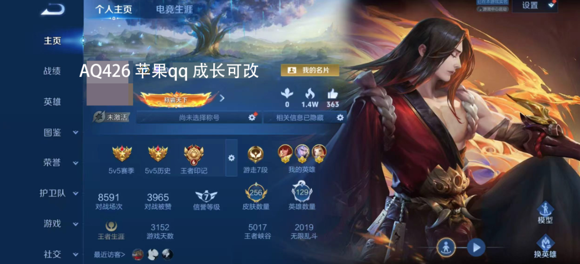 账号截图