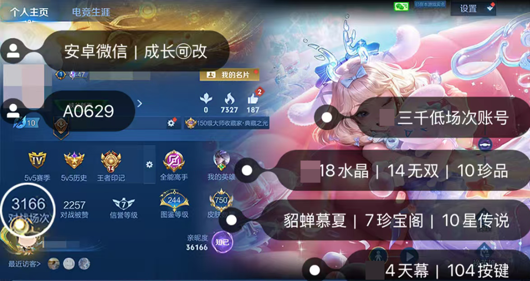 账号截图