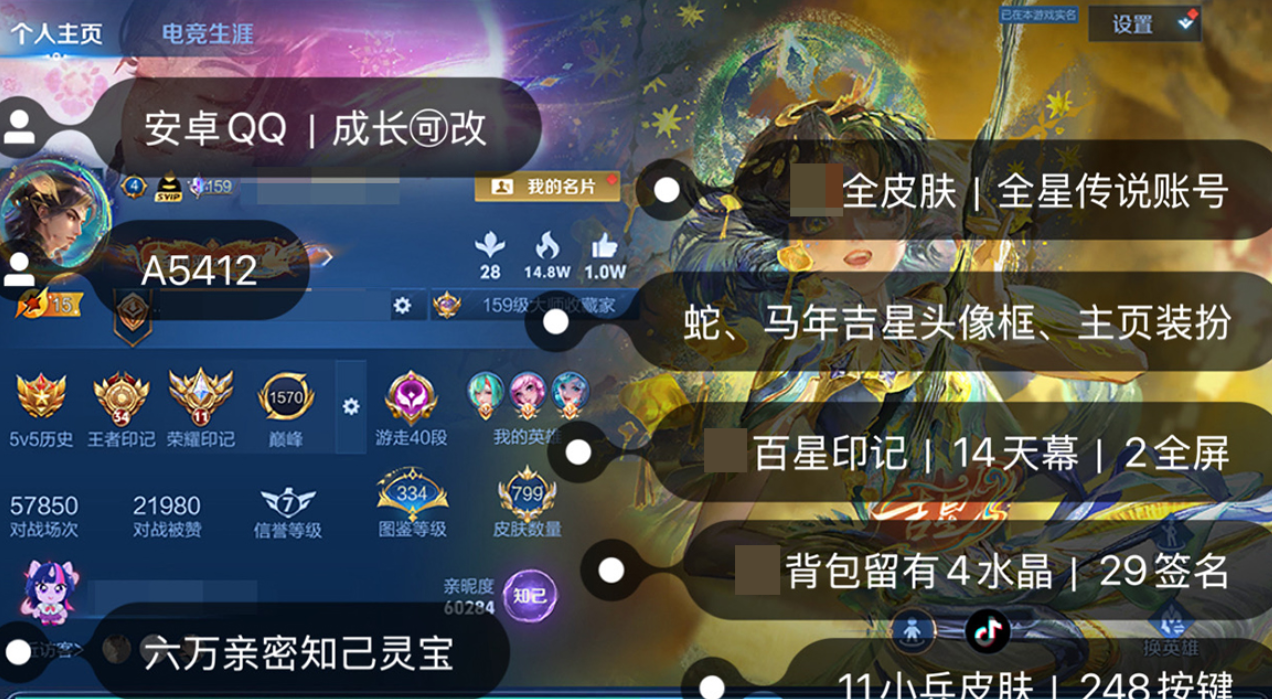 账号截图