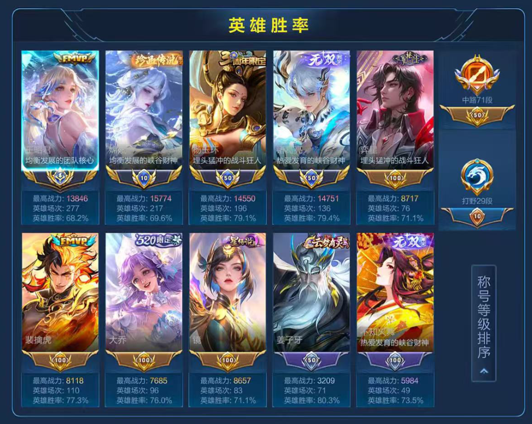 账号截图