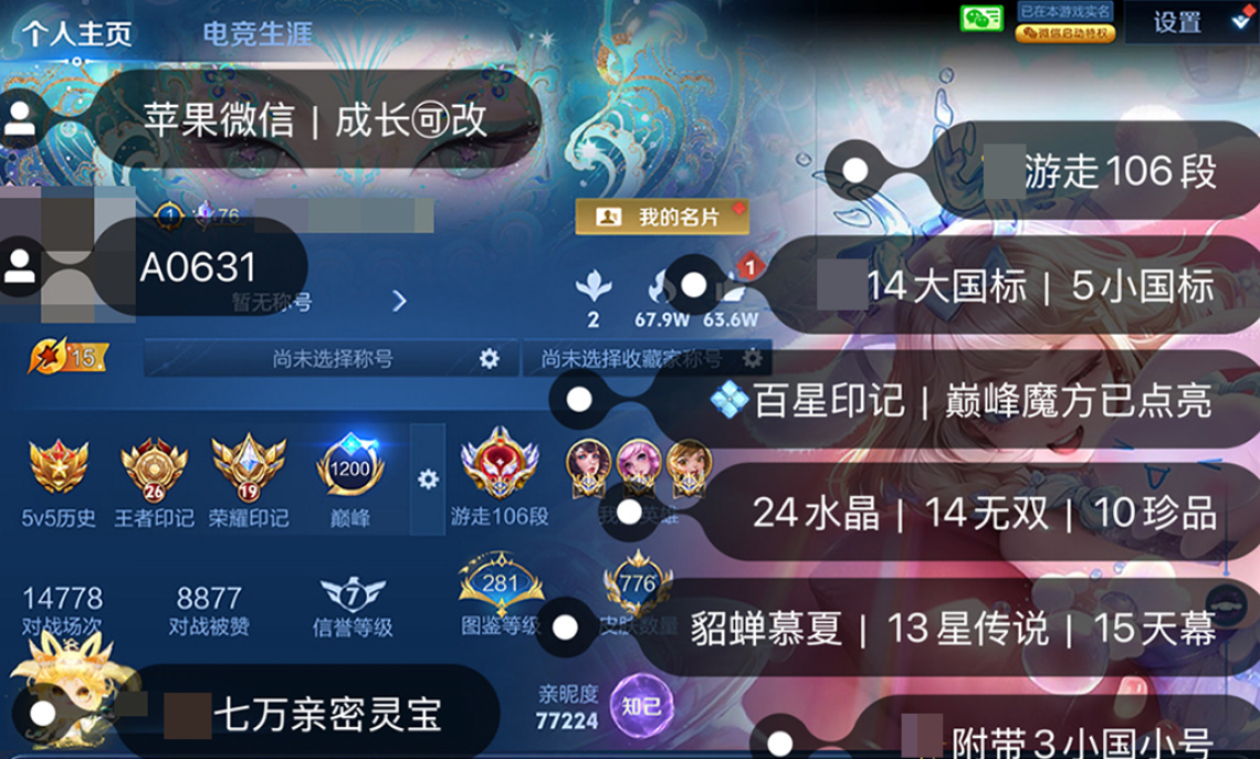 账号截图