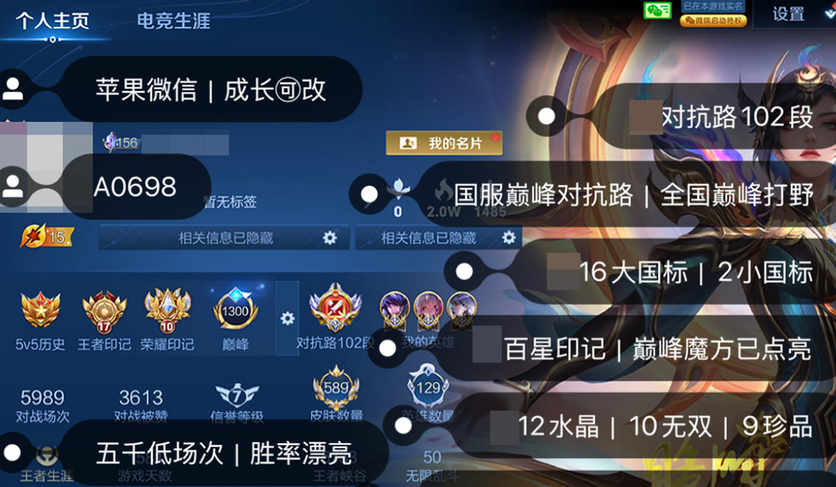 账号截图