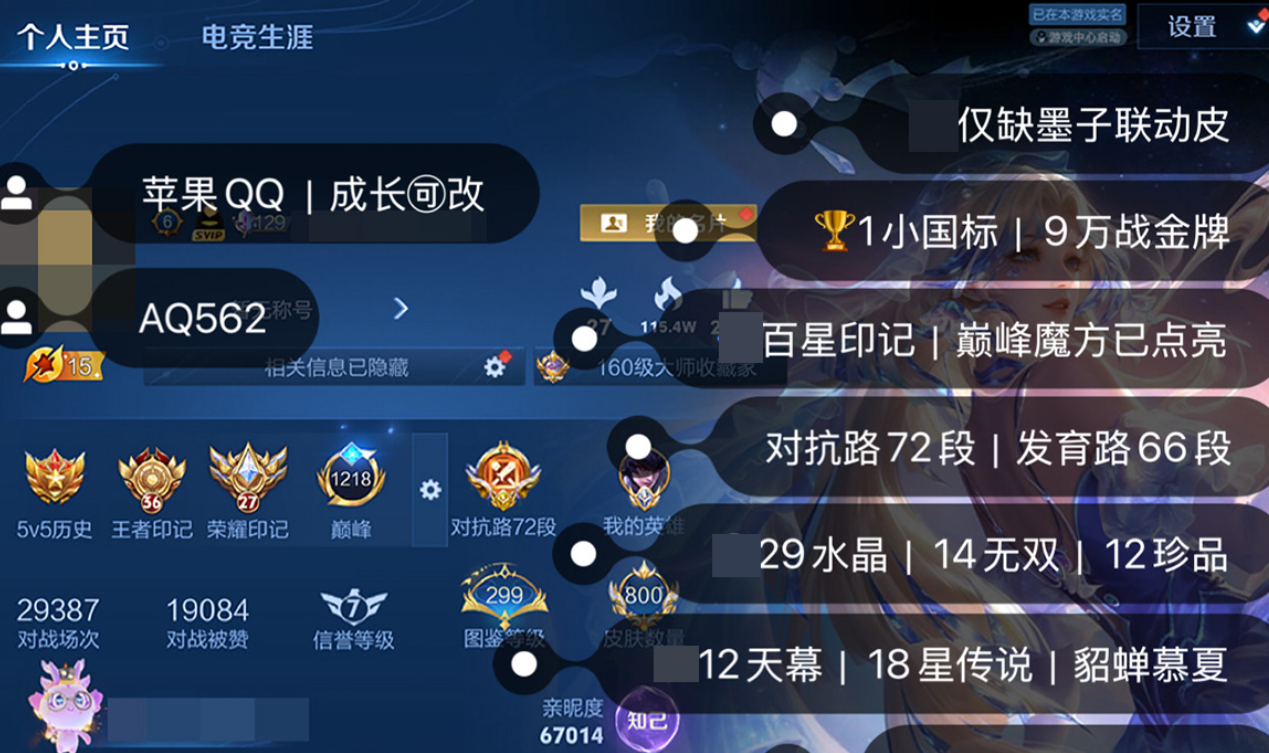 账号截图