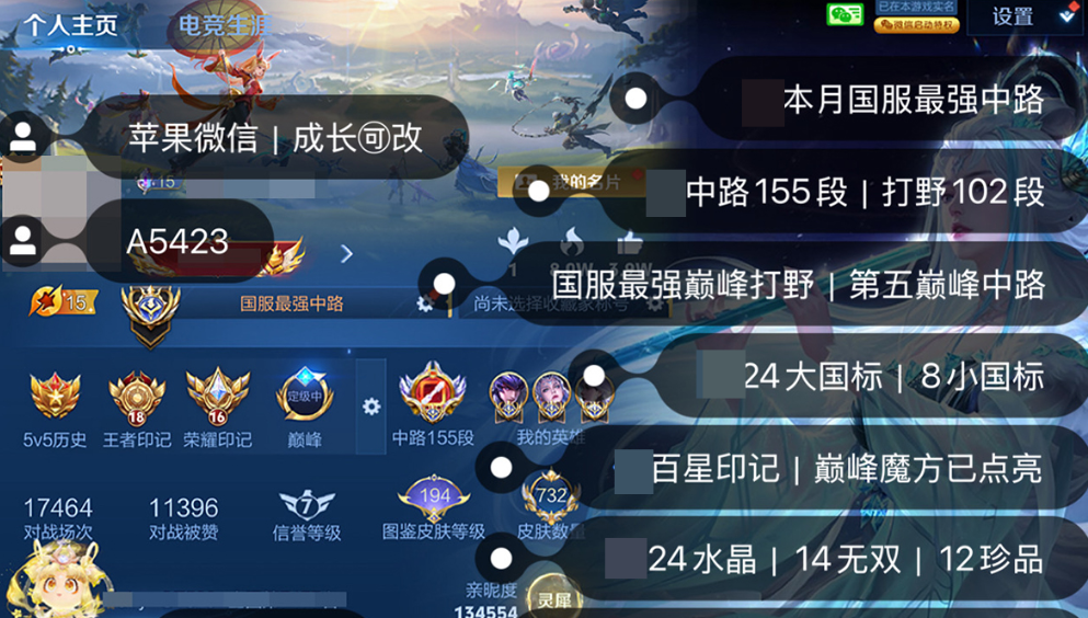 账号截图