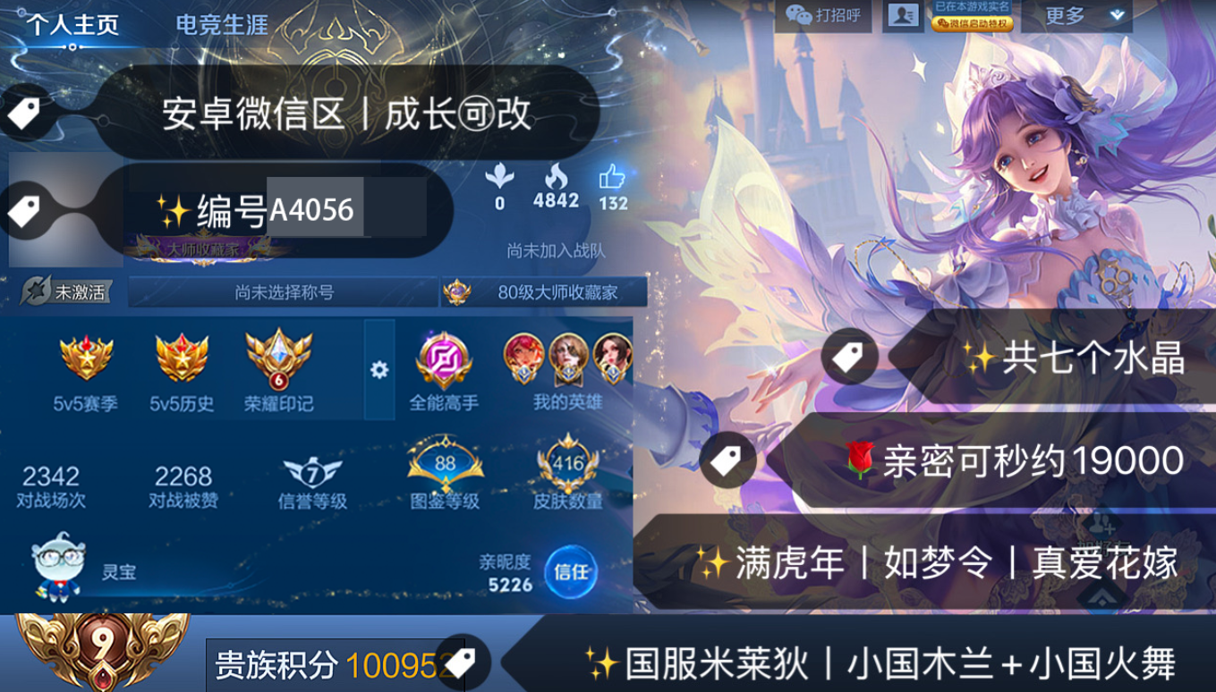 账号截图