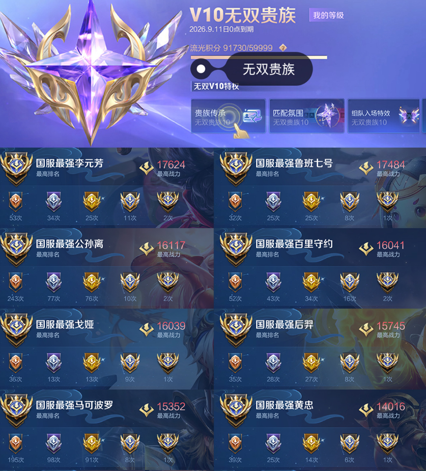 账号截图