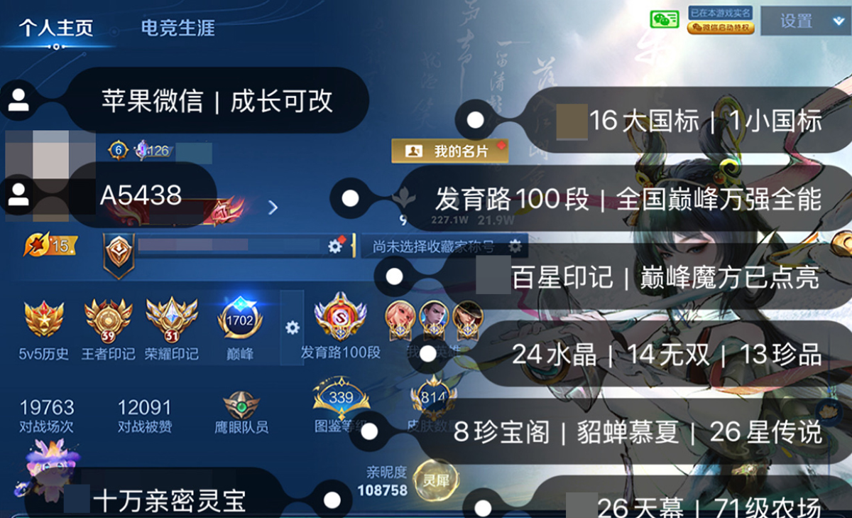 账号截图