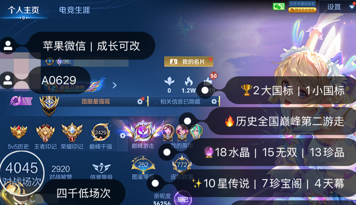 账号截图