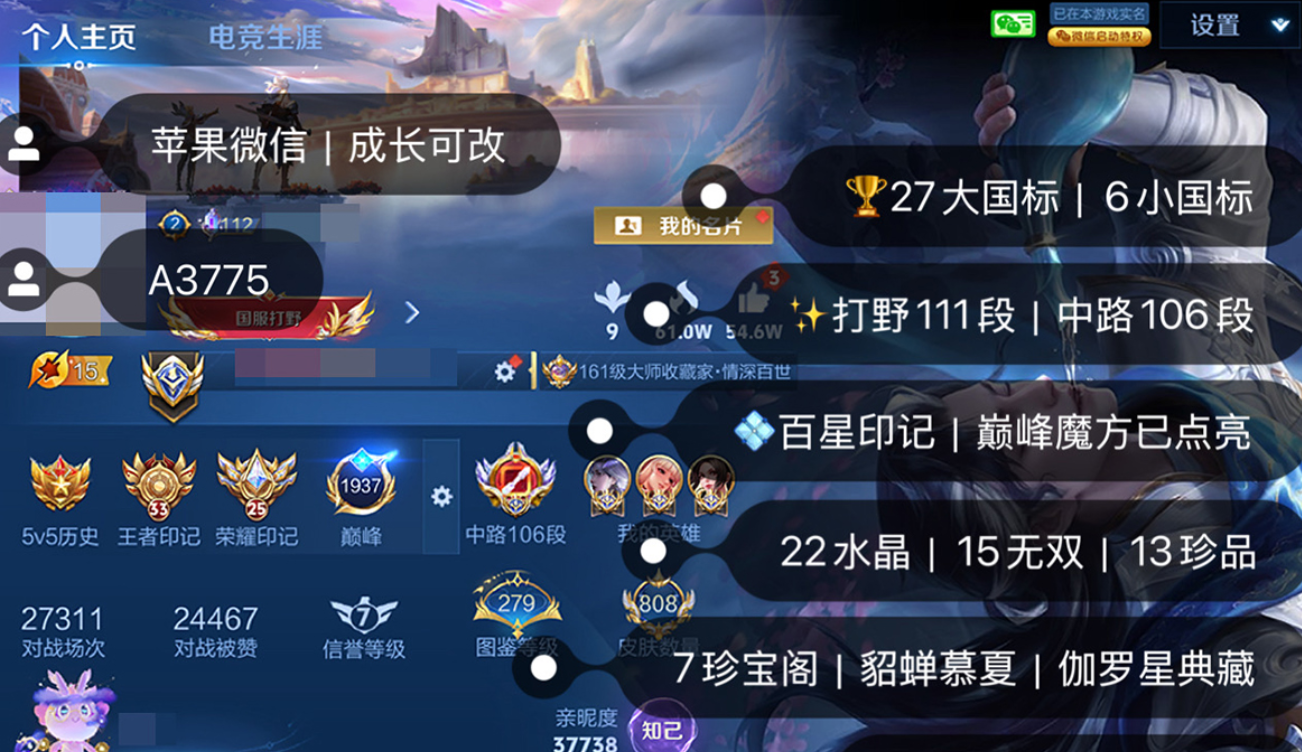 账号截图