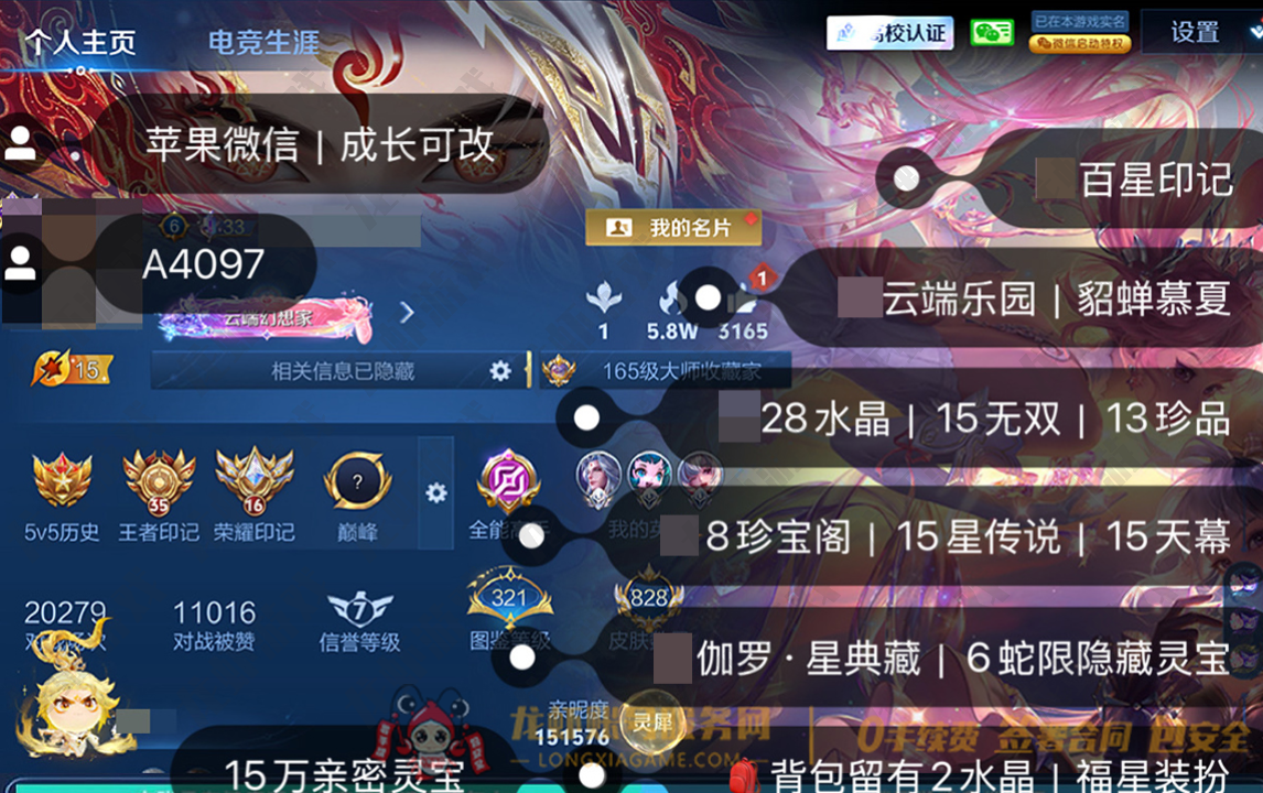 账号截图